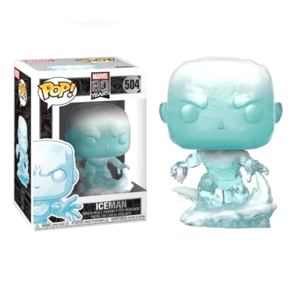 New Funko Pop! Marvel 80th Iceman Bobble-Head #504